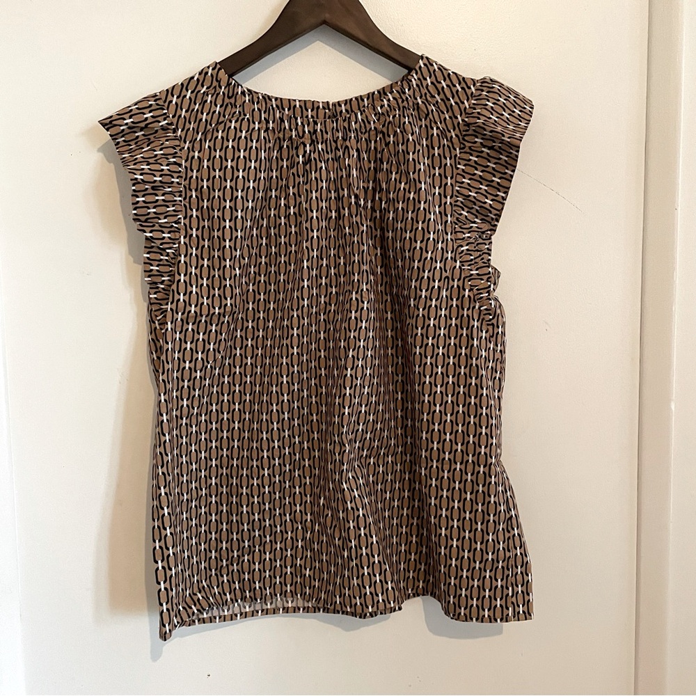 Loft Sleeveless Blouse Size Large NWT